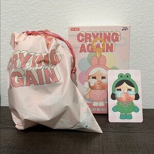 Cry Baby - Crying Again - Vinyl Face Plush - Confirmed What A Frog